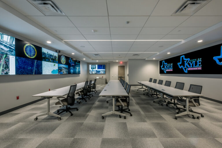 City of Kyle - both video walls