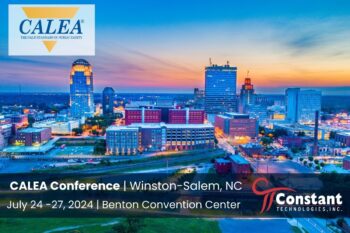 an advertisement for CALEA conference in Winston-Salem North Carolina