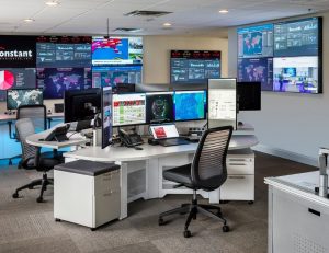 Endurance Pod console centered in an operations center