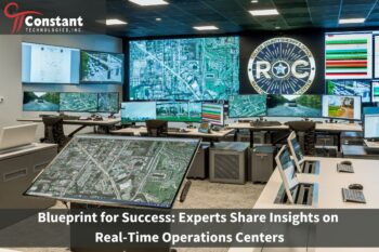 text on image that says blueprint for success experts share insights on real-time operations centers