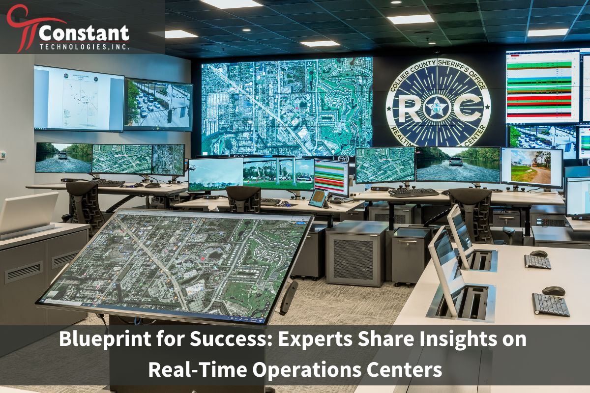 text on image that says blueprint for success experts share insights on real-time operations centers