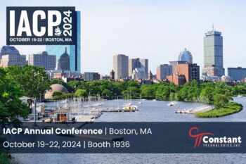 a poster for the IACP annual conference in Boston Massachusetts