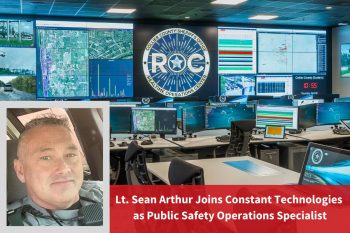 Lieutenant Sear Arthur's image as Constant Technologies' Public Safety Operations Specialist