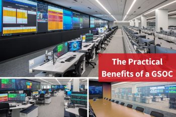the practical benefits of a gsoc is written on a red background