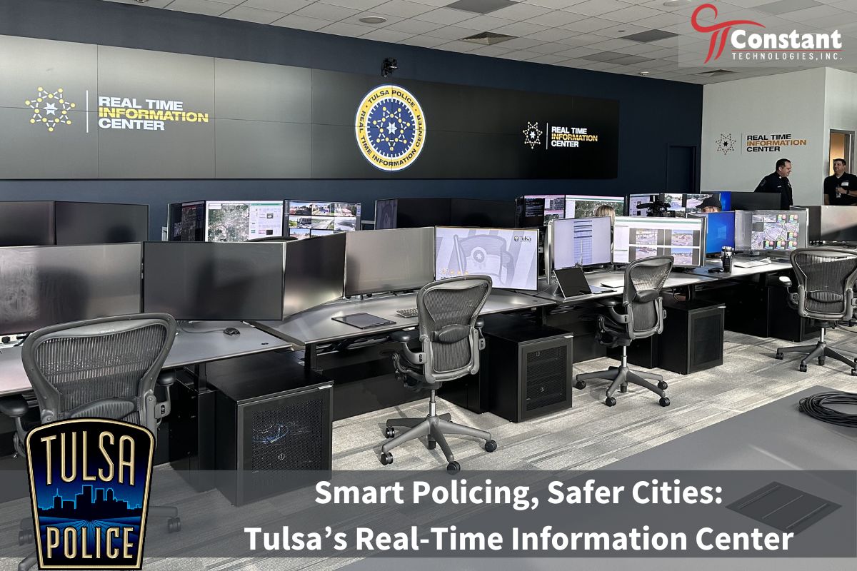 Tulsa police's real-time information center