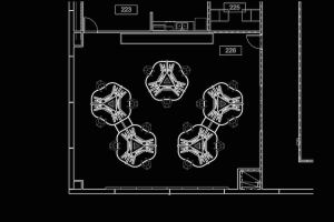 operations center furniture layout