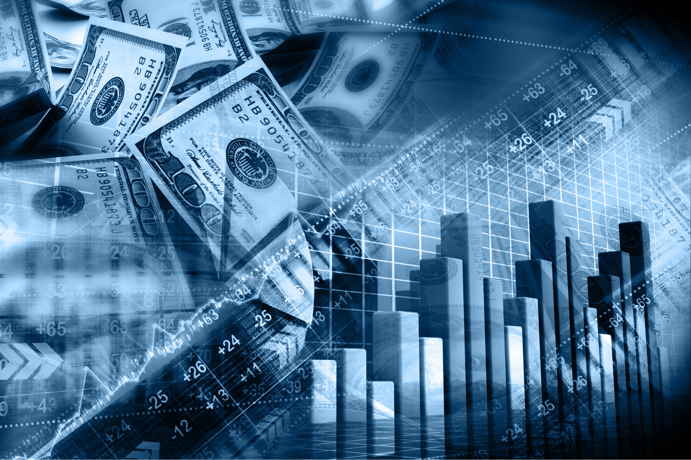 Finance Industry Stock Image