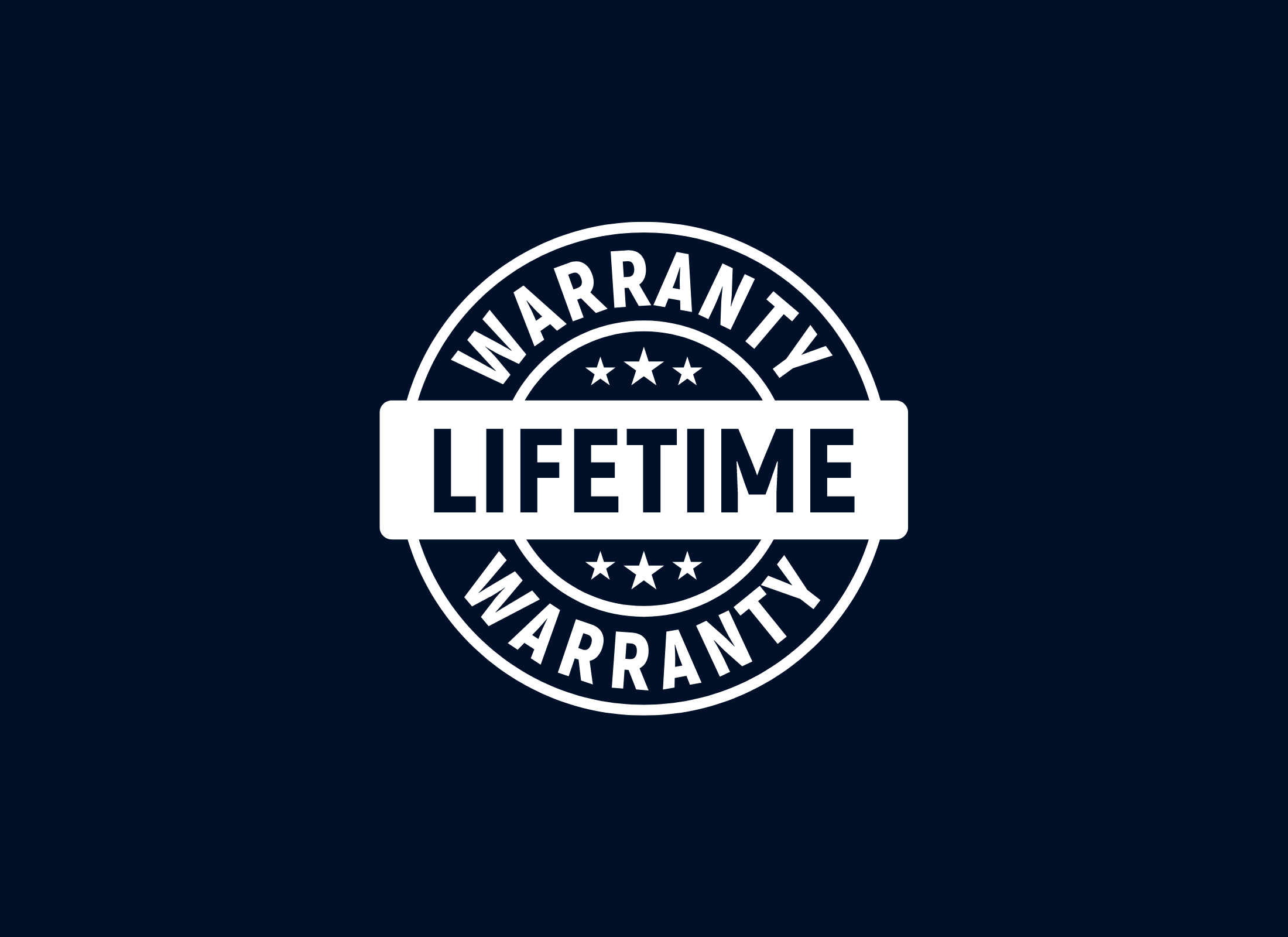Lifetime Warranty